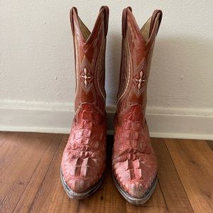 Gator cowboy boots